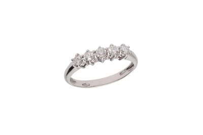 Veretta con cinque diamanti - Asta Preziosi Veretta con cinque diamanti - Asta Preziosi