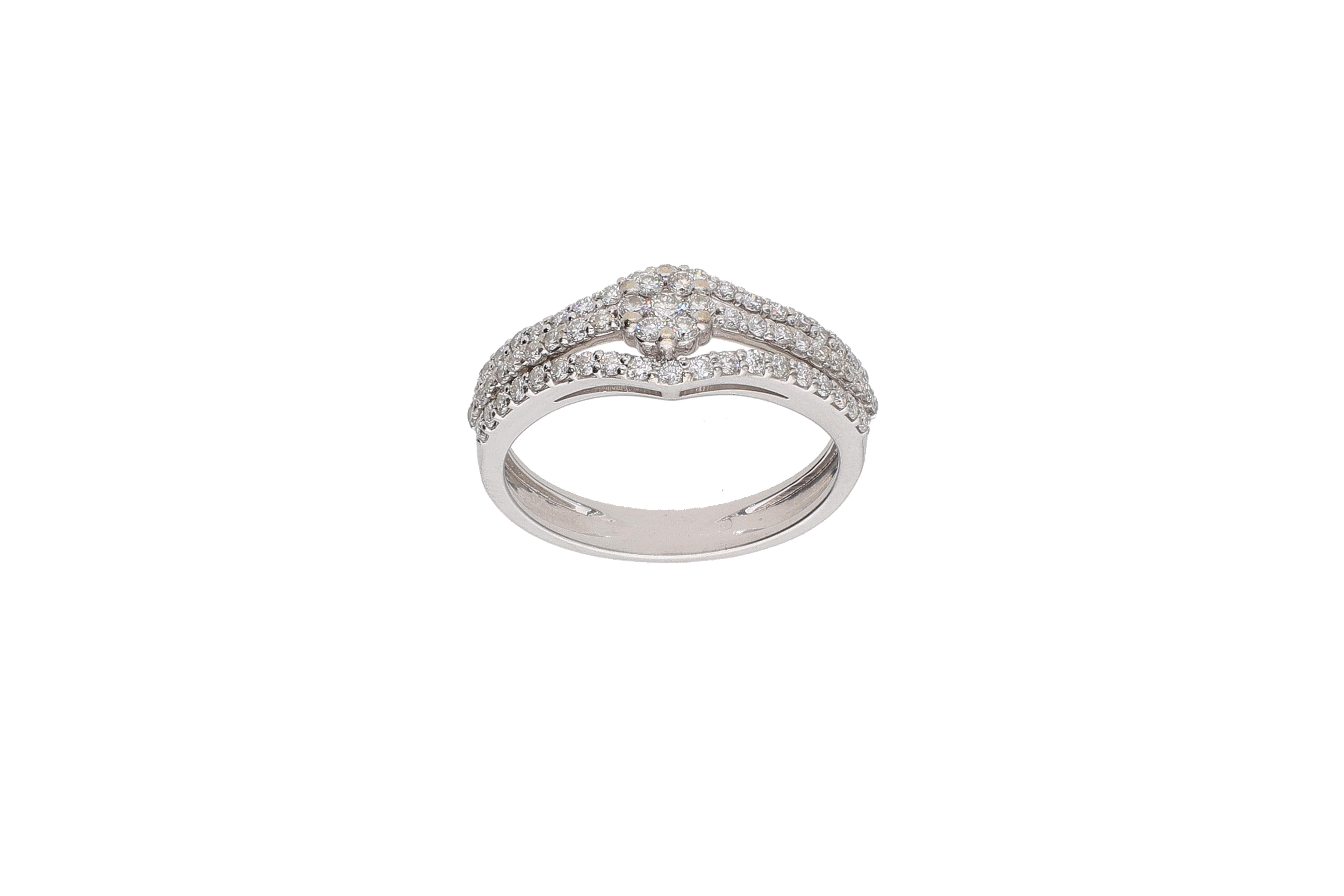 Anello con diamanti - Asta Preziosi