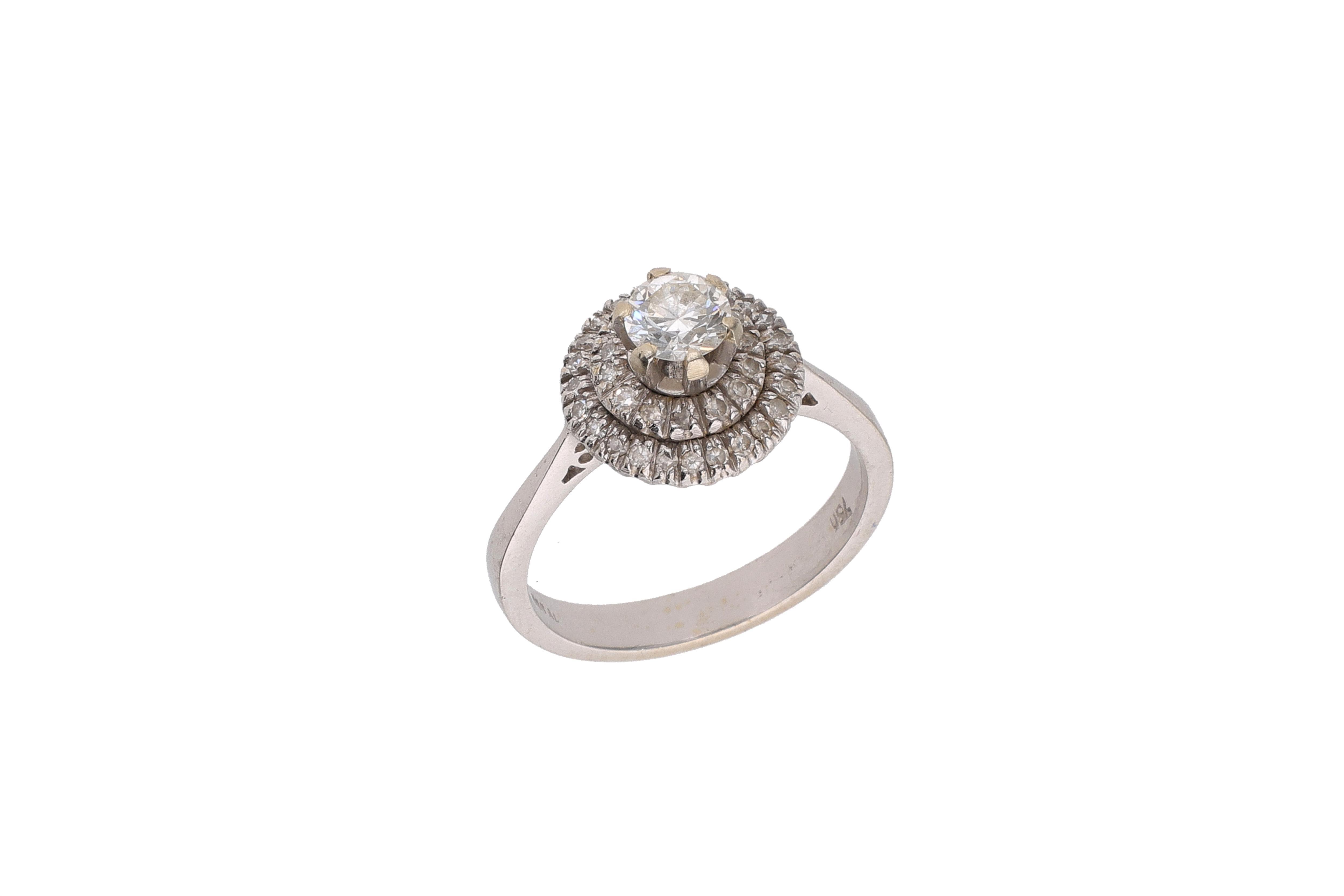 Anello con diamanti - Asta Preziosi