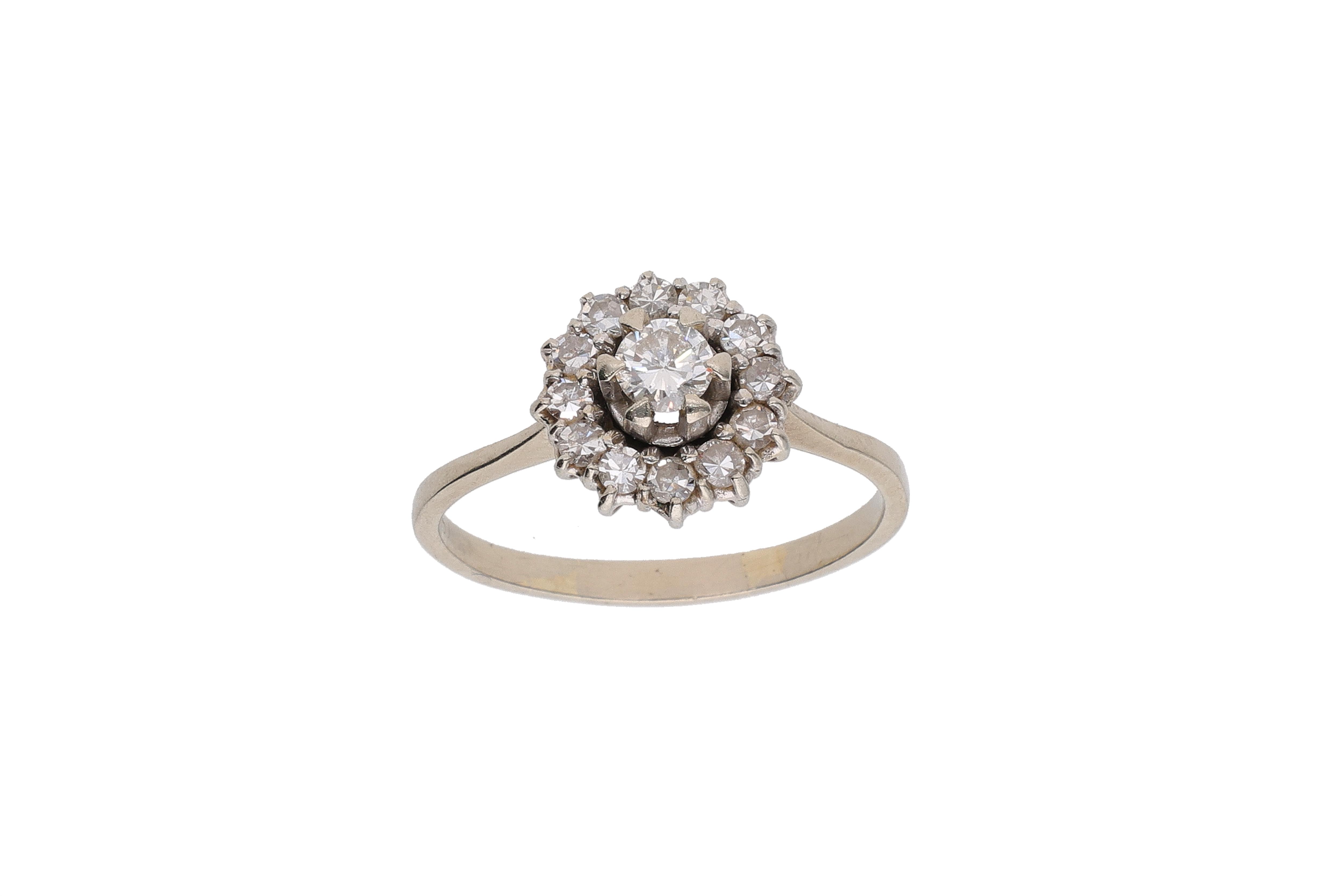 Anello con diamanti - Asta Preziosi