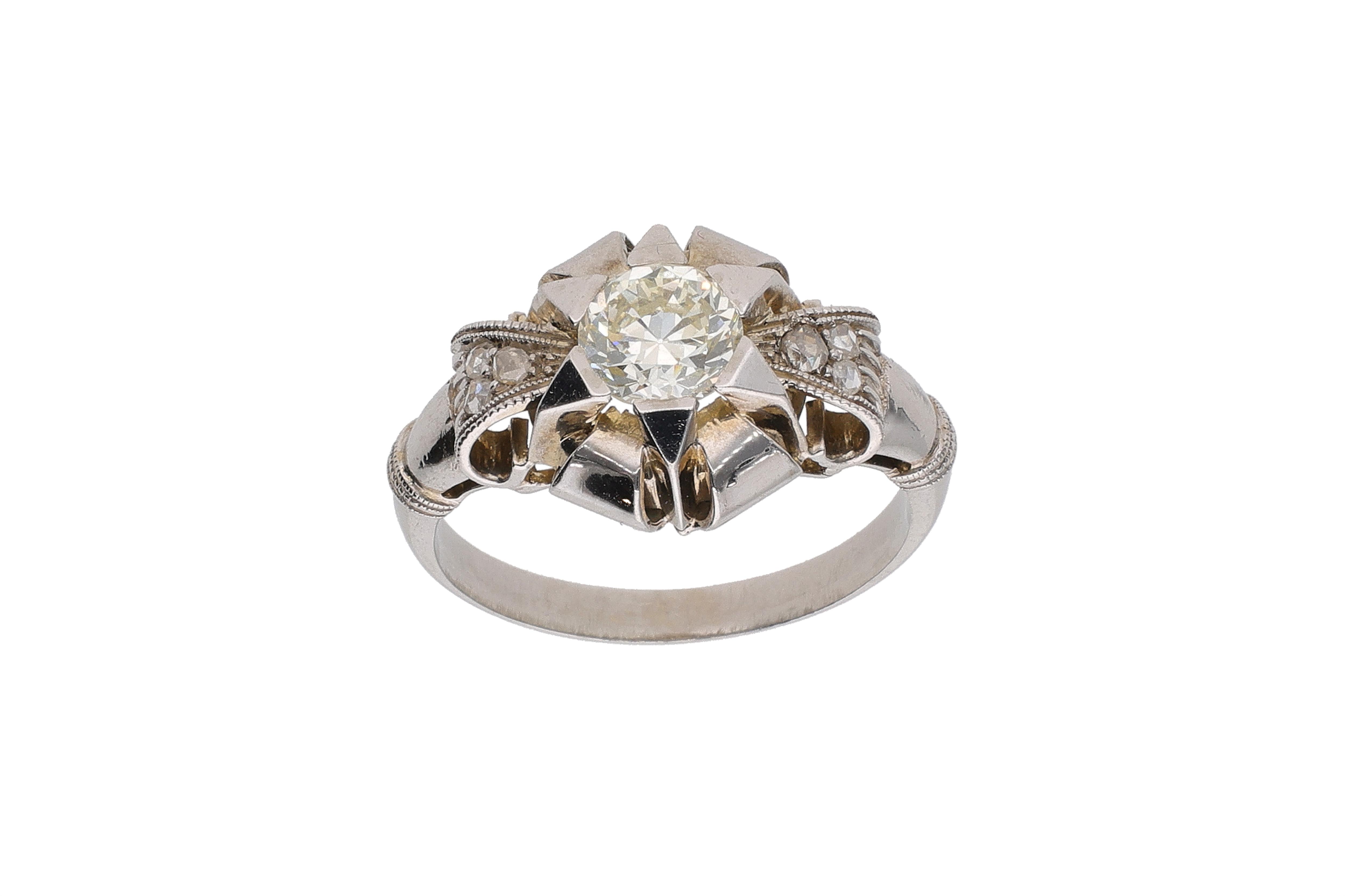 Anello con diamanti - Asta Preziosi