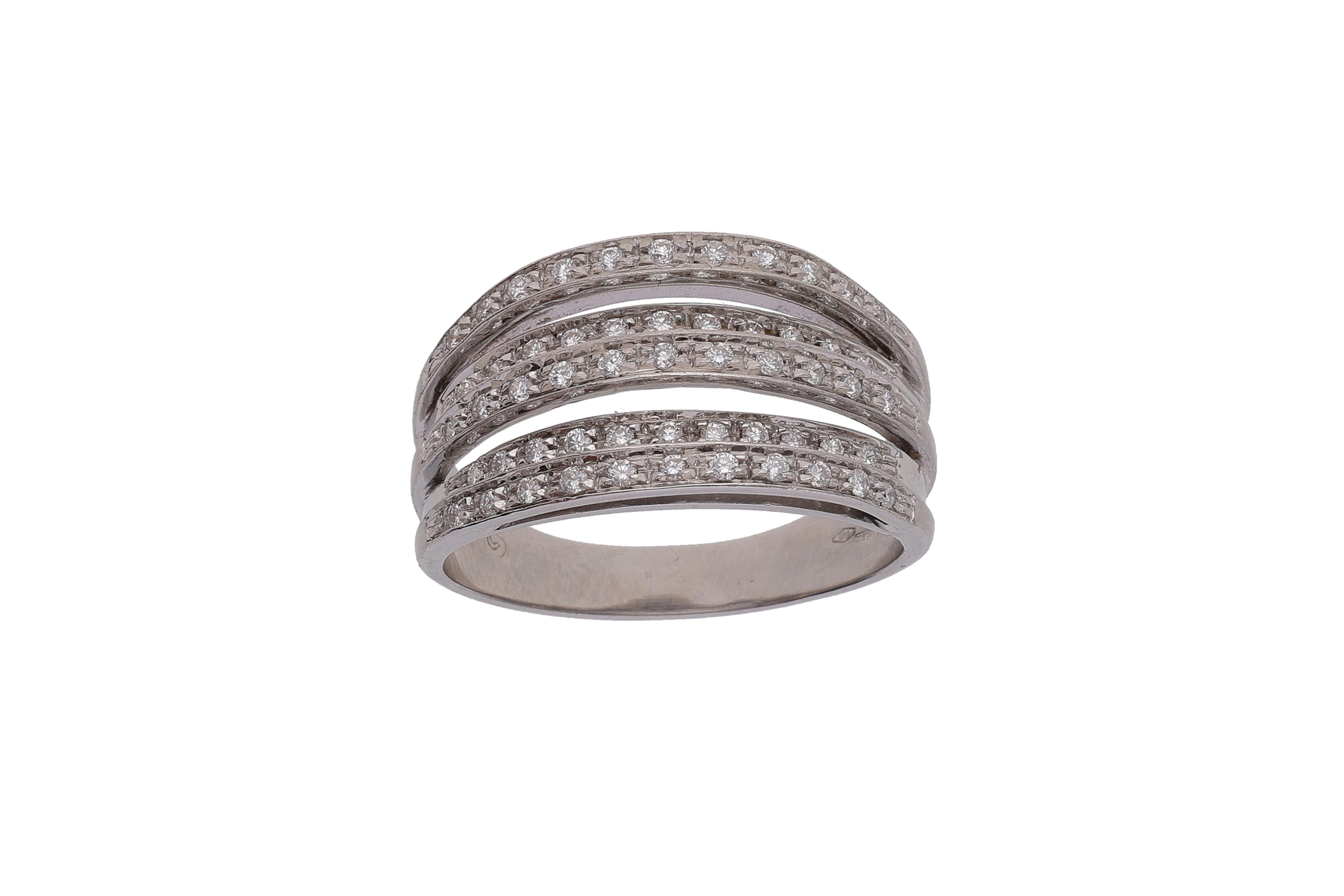 Anello con diamanti - Asta Preziosi