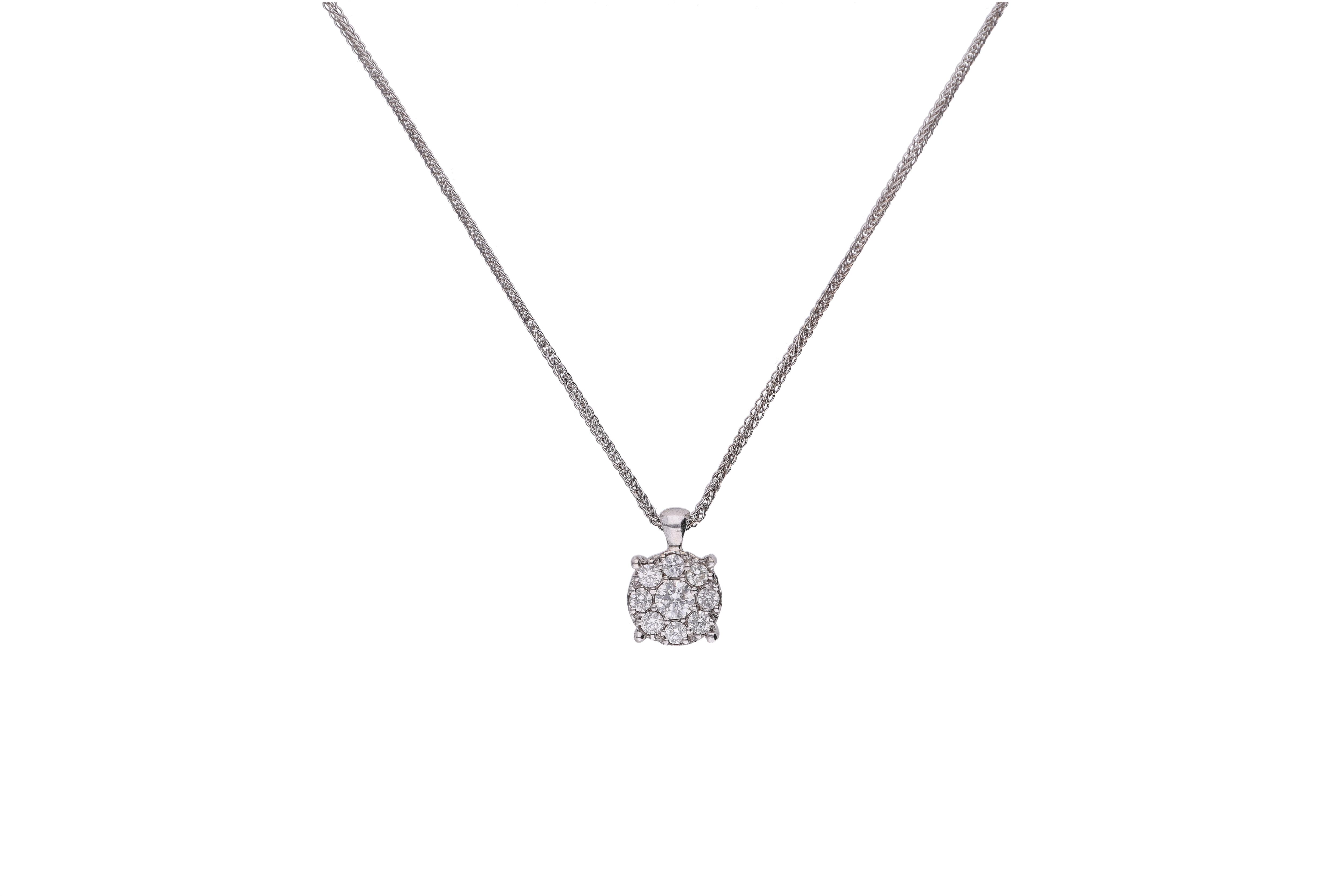 Collier con diamanti - Asta Preziosi