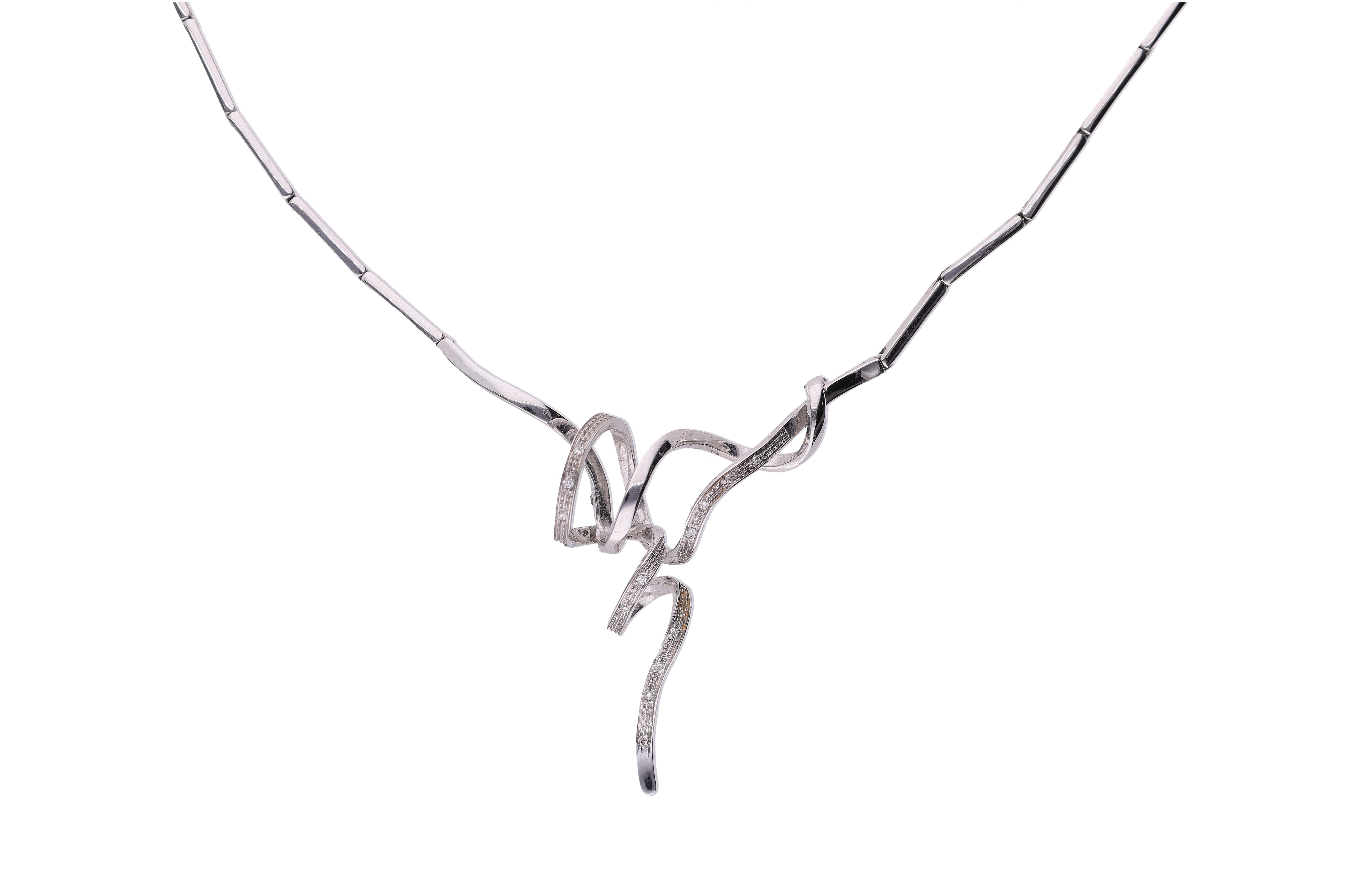 Collier con diamanti - Asta Preziosi