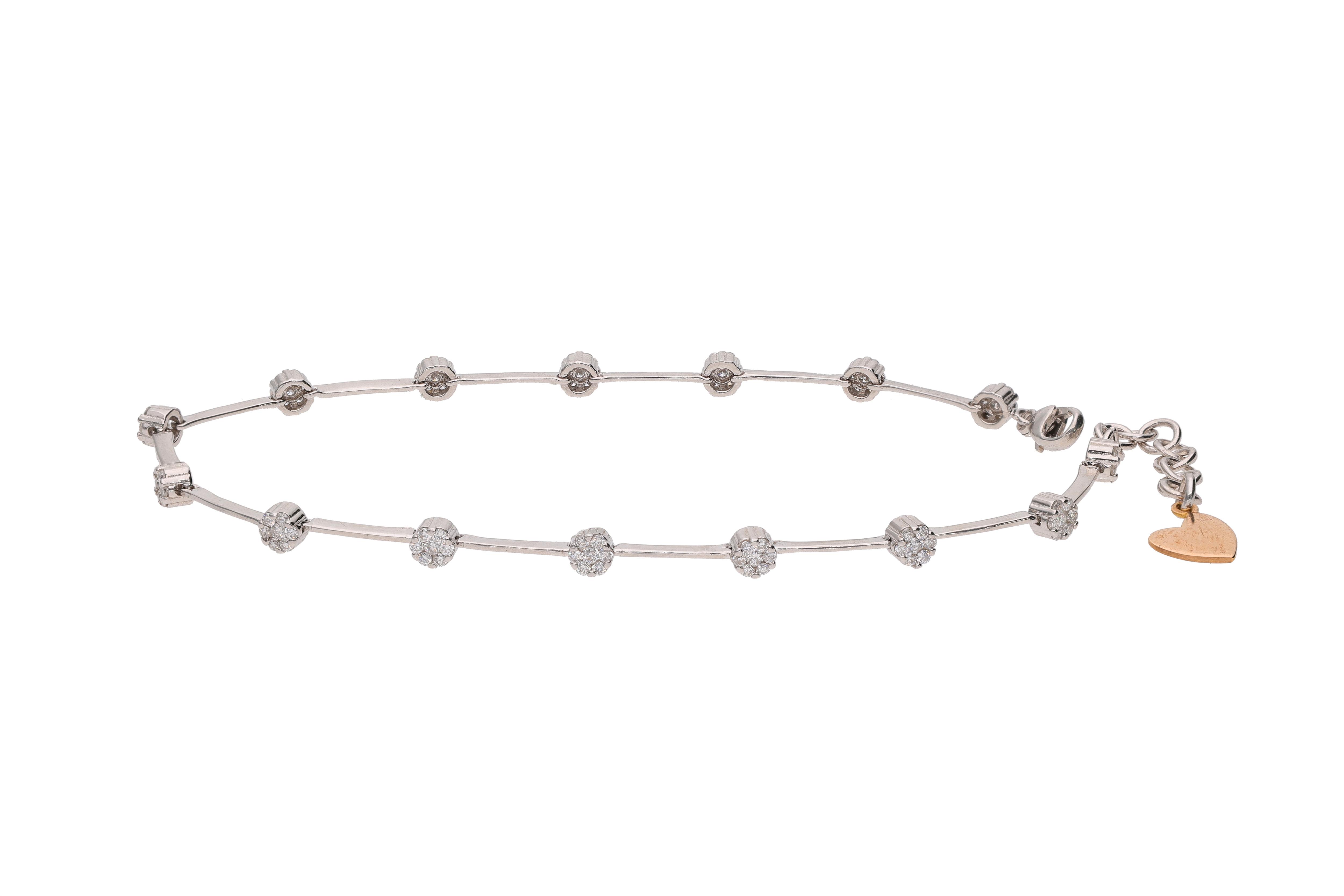 Comete, bracciale con diamanti - Asta Preziosi