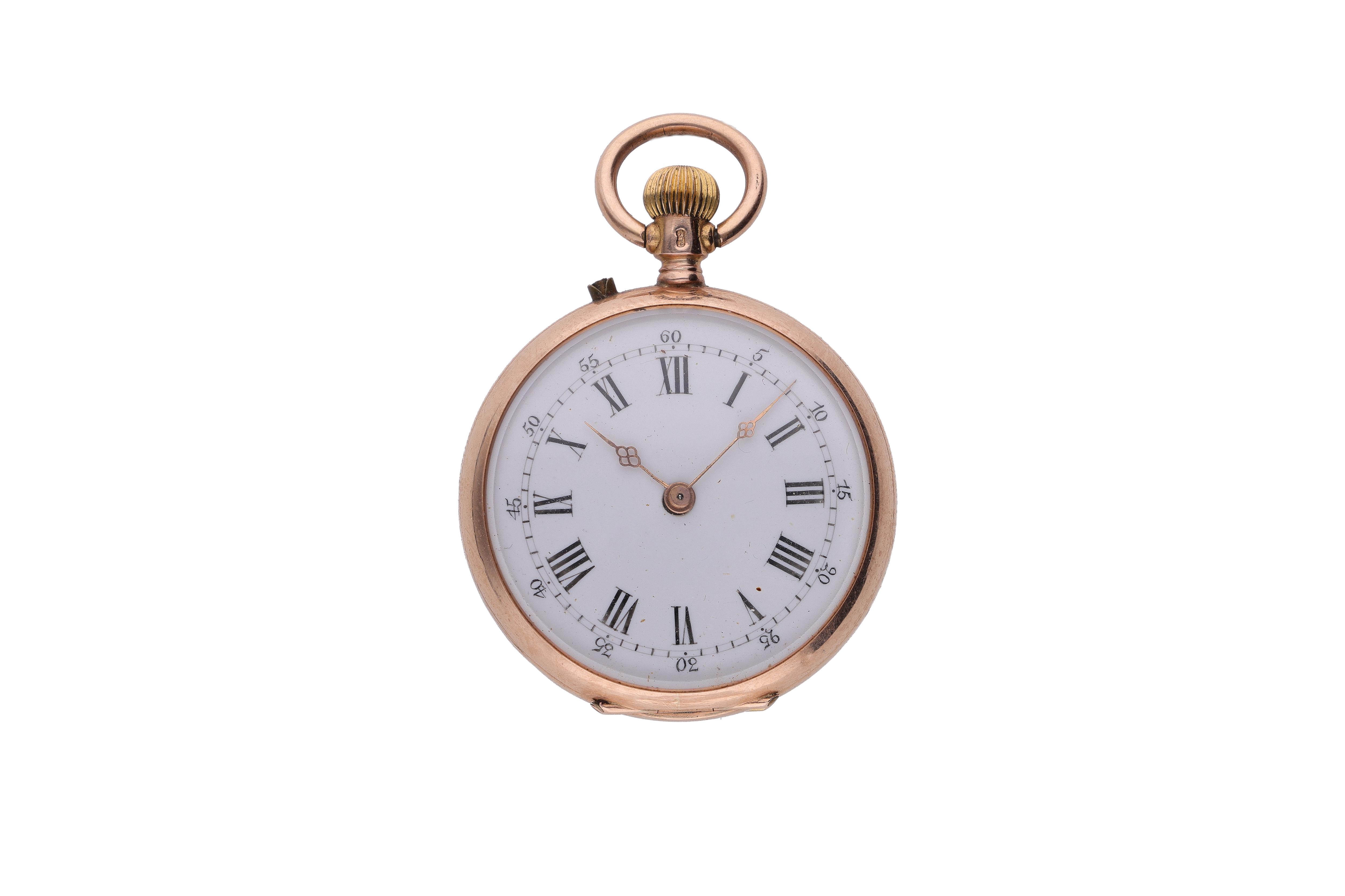 Orologino con miniatura con smalti - Asta Preziosi