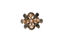 Anello con smalto, diamante e perline - Asta Preziosi Anello con smalto, diamante e perline - Asta Preziosi