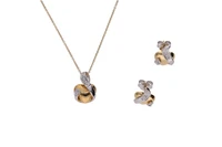 Collana con ciondolo e paio di orecchini con diamanti - Asta Preziosi Collana con ciondolo e paio di orecchini con diamanti - Asta Preziosi