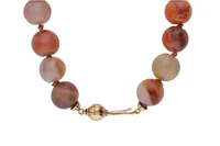 Collana con sfere di calcedonio - Asta Preziosi Collana con sfere di calcedonio - Asta Preziosi