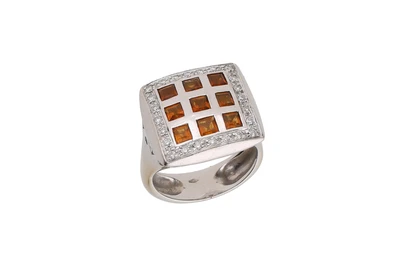 Anello con diamanti e pietre - Asta Preziosi Anello con diamanti e pietre - Asta Preziosi