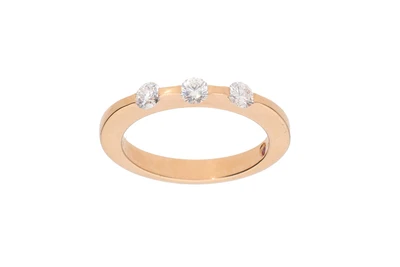 Anello con tre diamanti - Asta Preziosi Anello con tre diamanti - Asta Preziosi