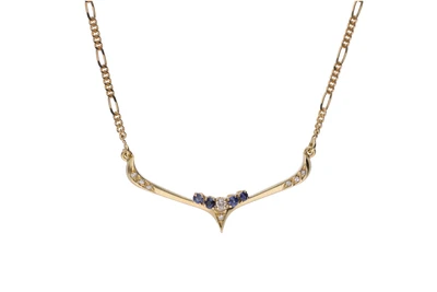 Collier con diamanti, zaffiri e pietre - Asta Preziosi Collier con diamanti, zaffiri e pietre - Asta Preziosi