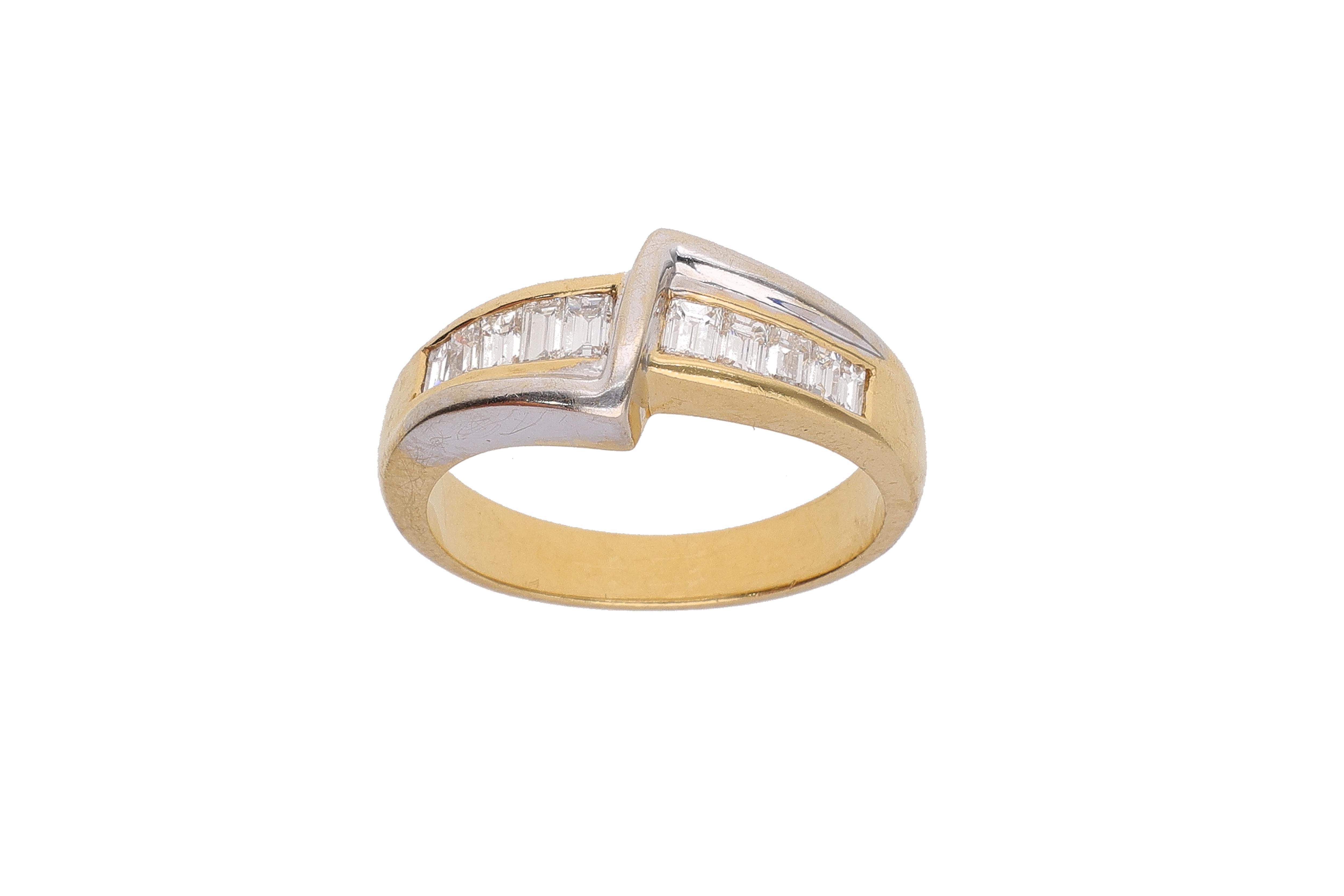 Anello con diamanti - Asta Preziosi