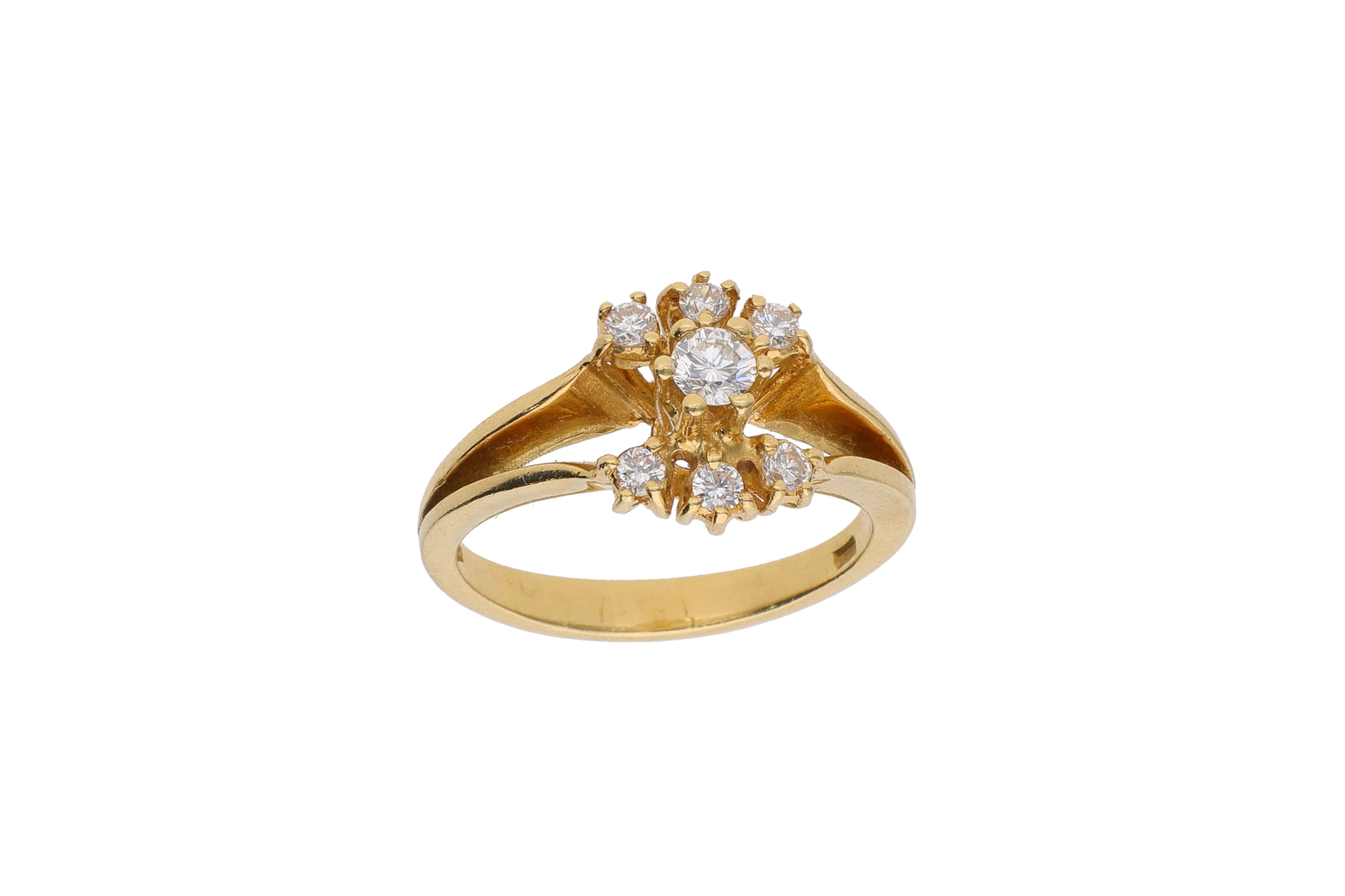 Anello con diamanti - Asta Preziosi