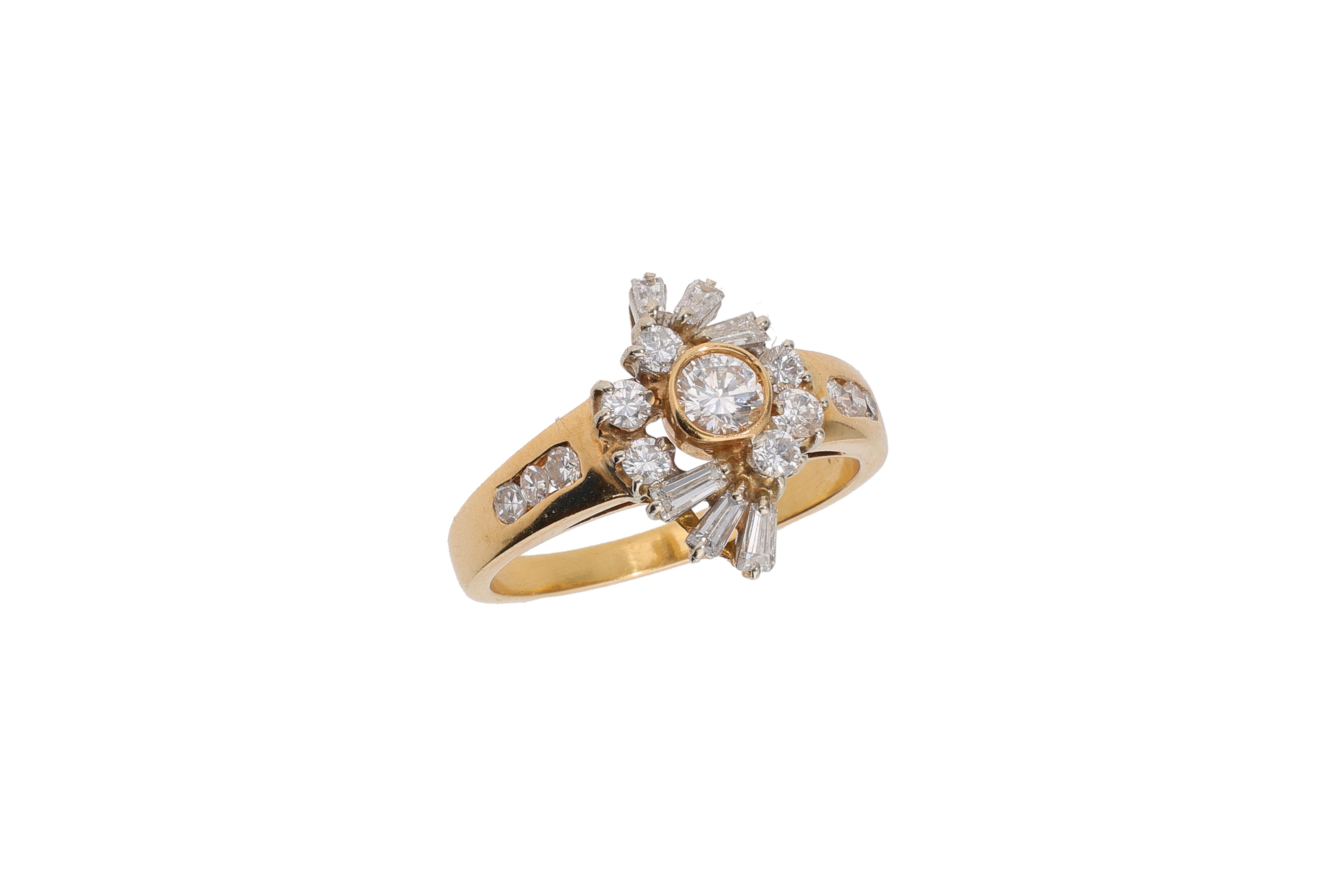 Anello con diamanti - Asta Preziosi
