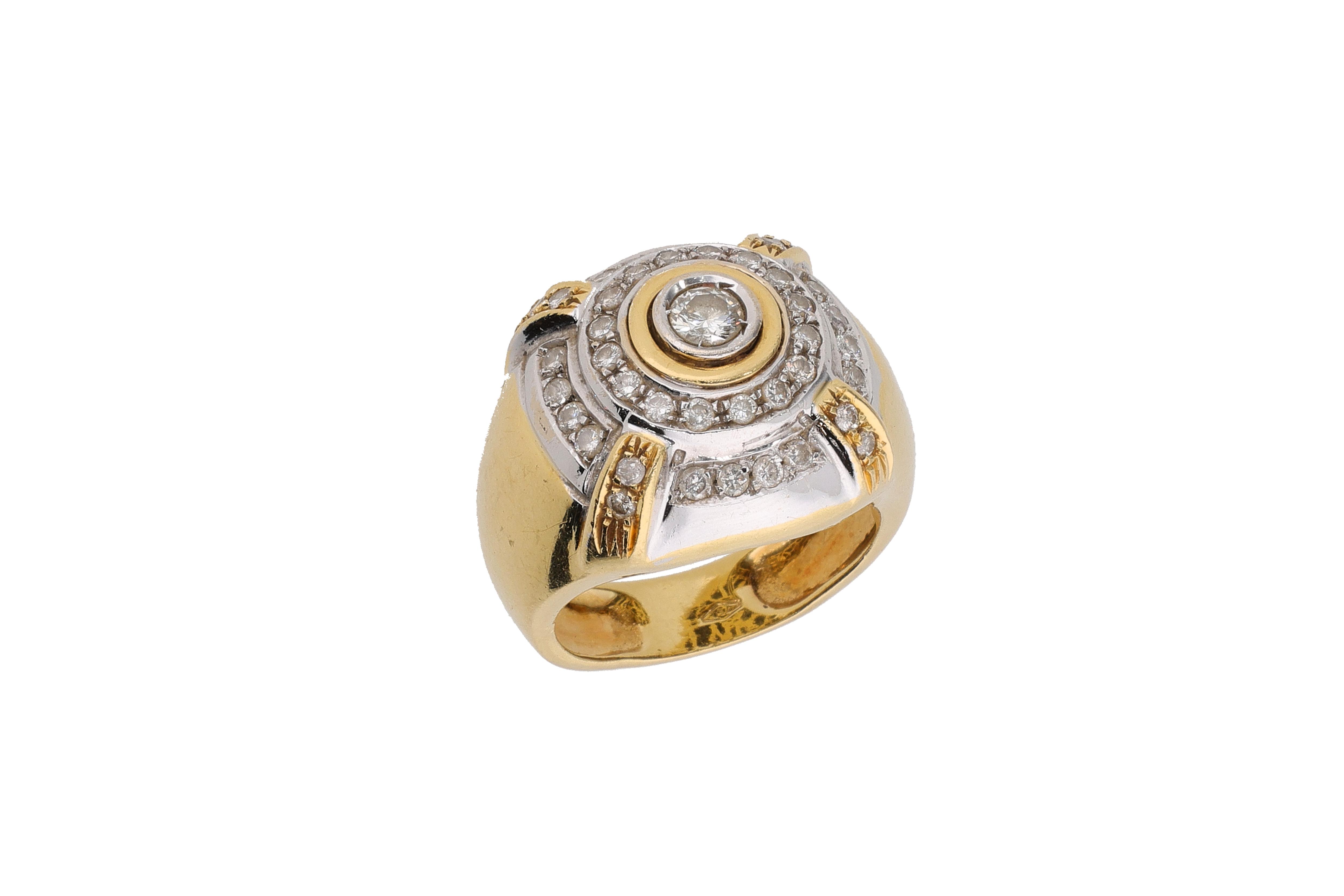 Anello con diamanti - Asta Preziosi