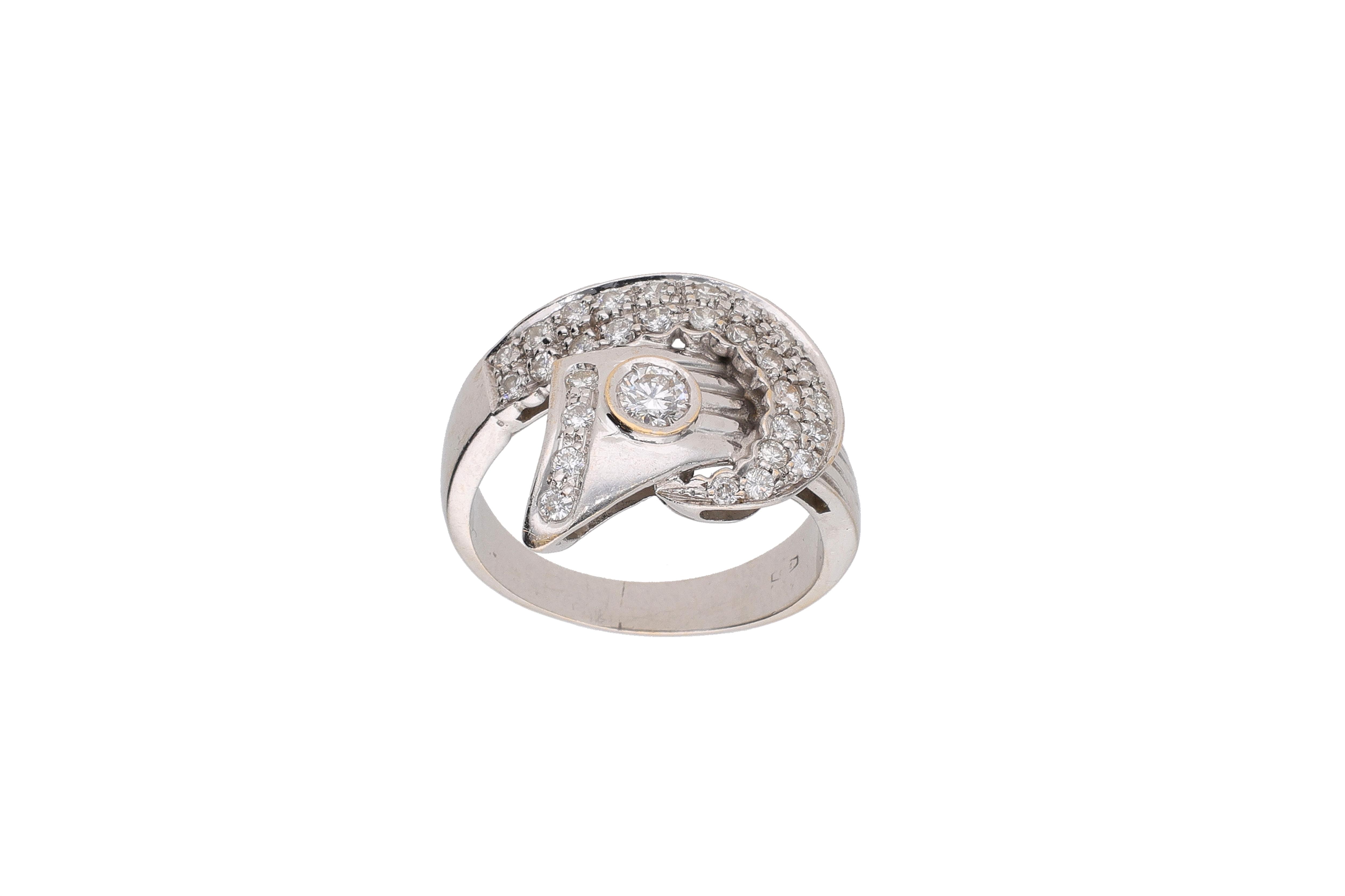 Anello con diamanti - Asta Preziosi