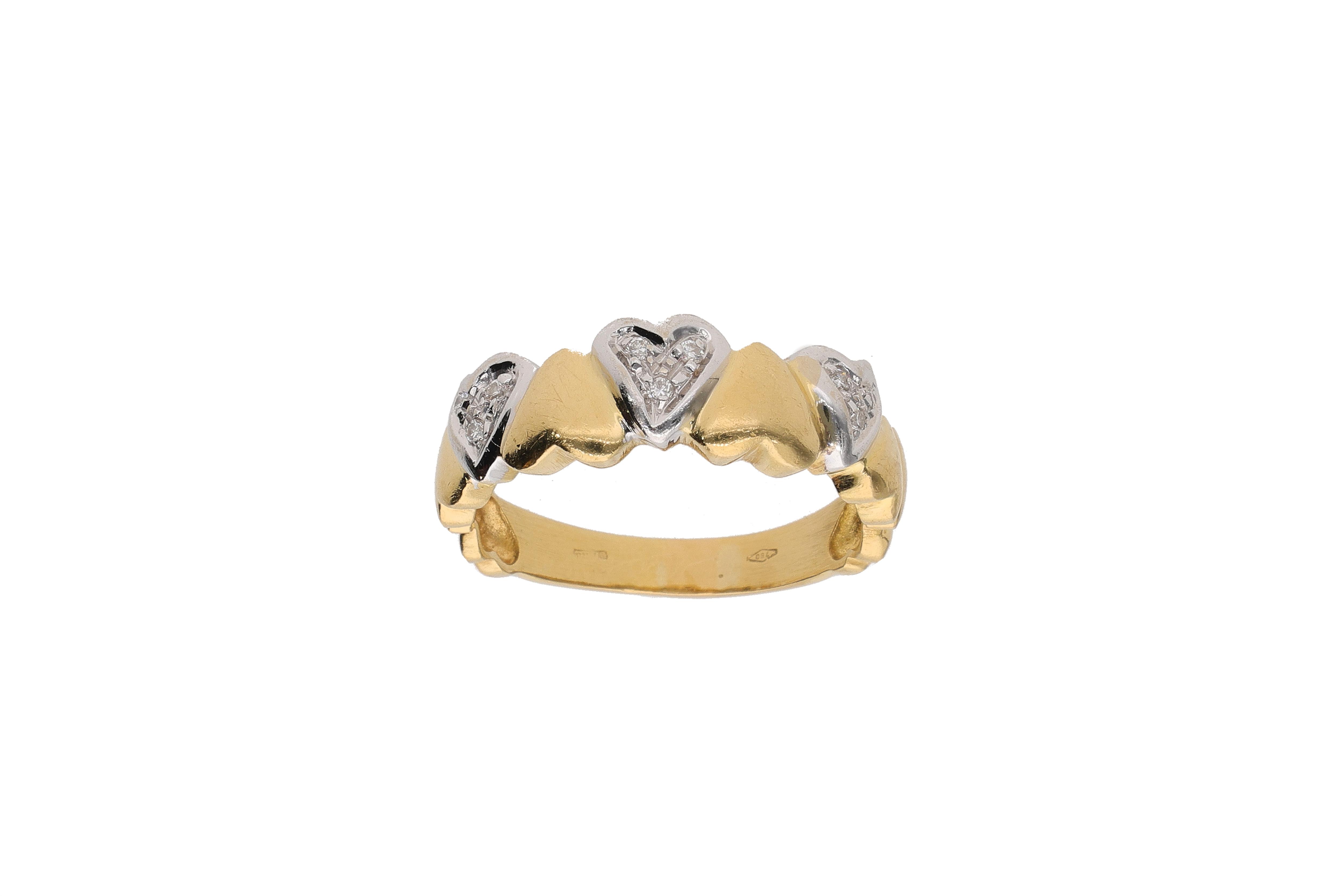 Anello con diamanti - Asta Preziosi