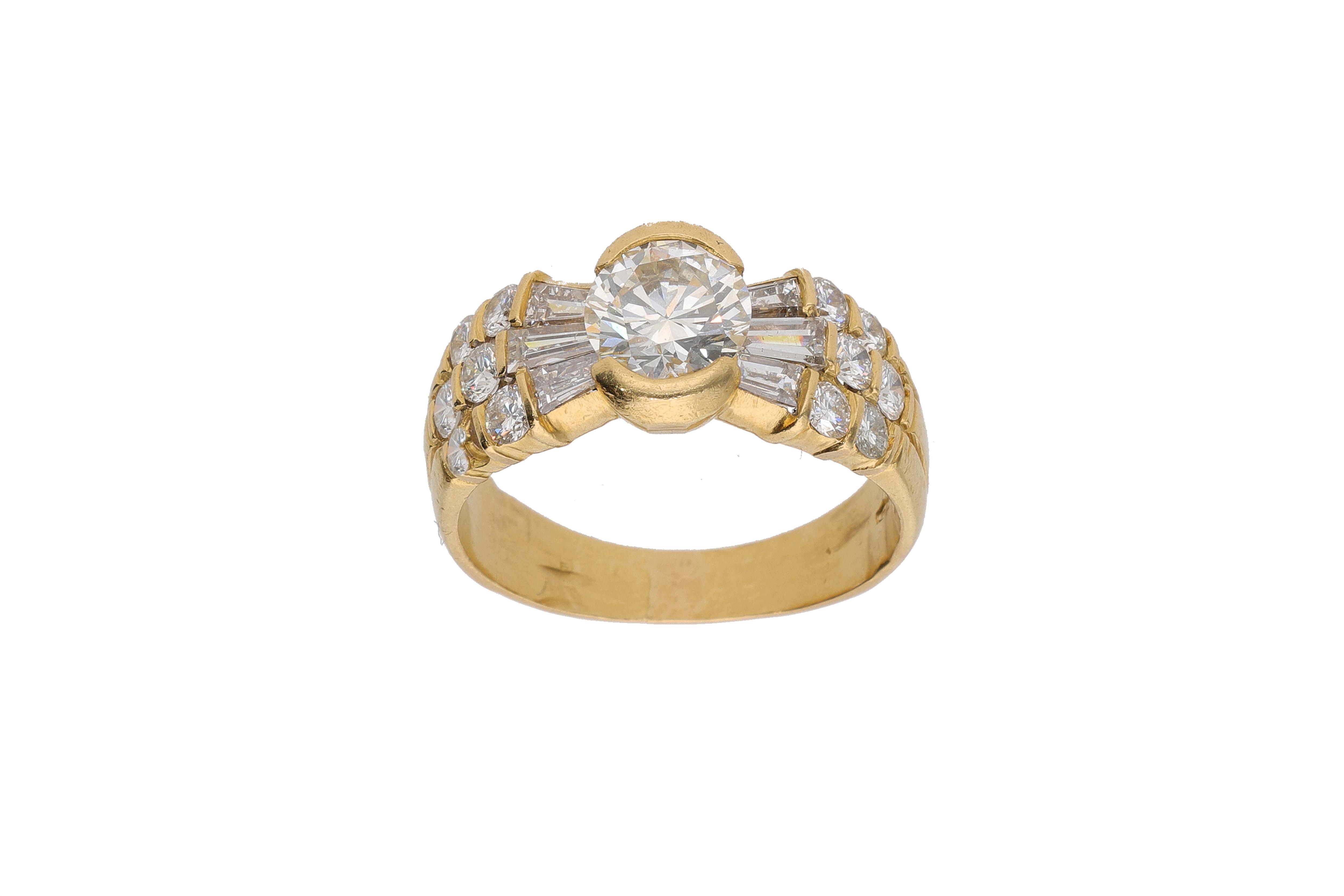 Anello con diamanti - Asta Preziosi