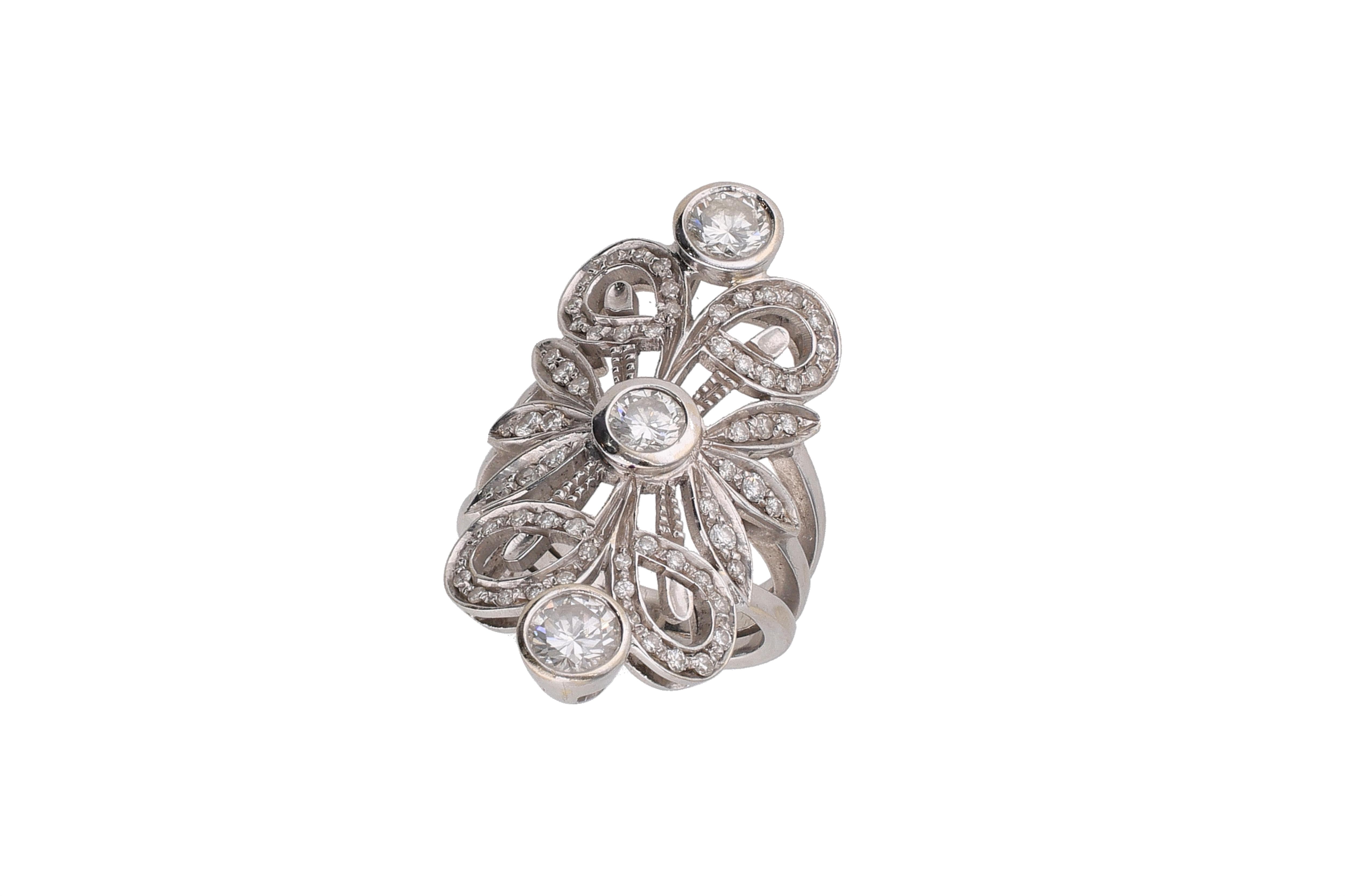 Anello con diamanti - Asta Preziosi