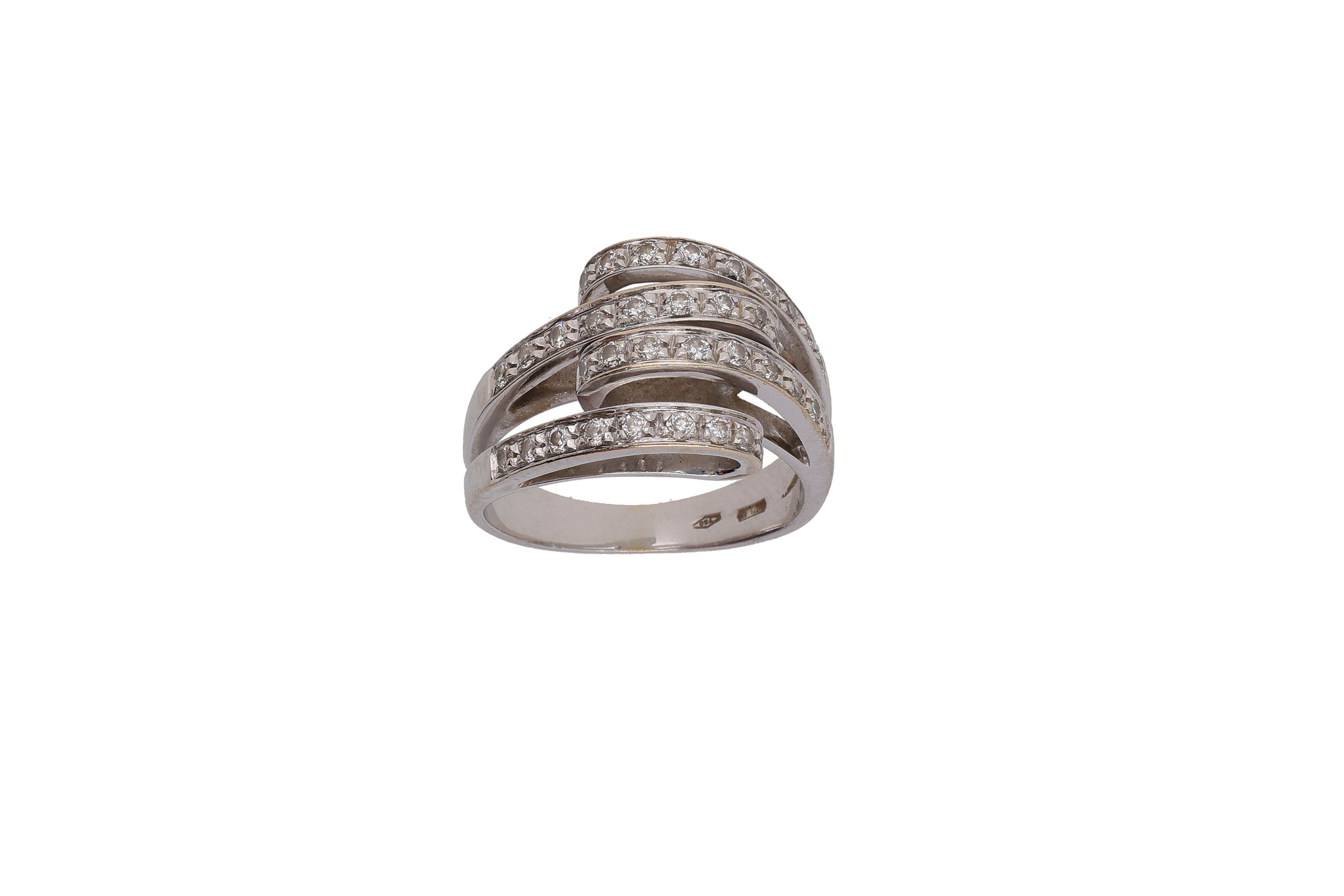 Anello con diamanti - Asta Preziosi