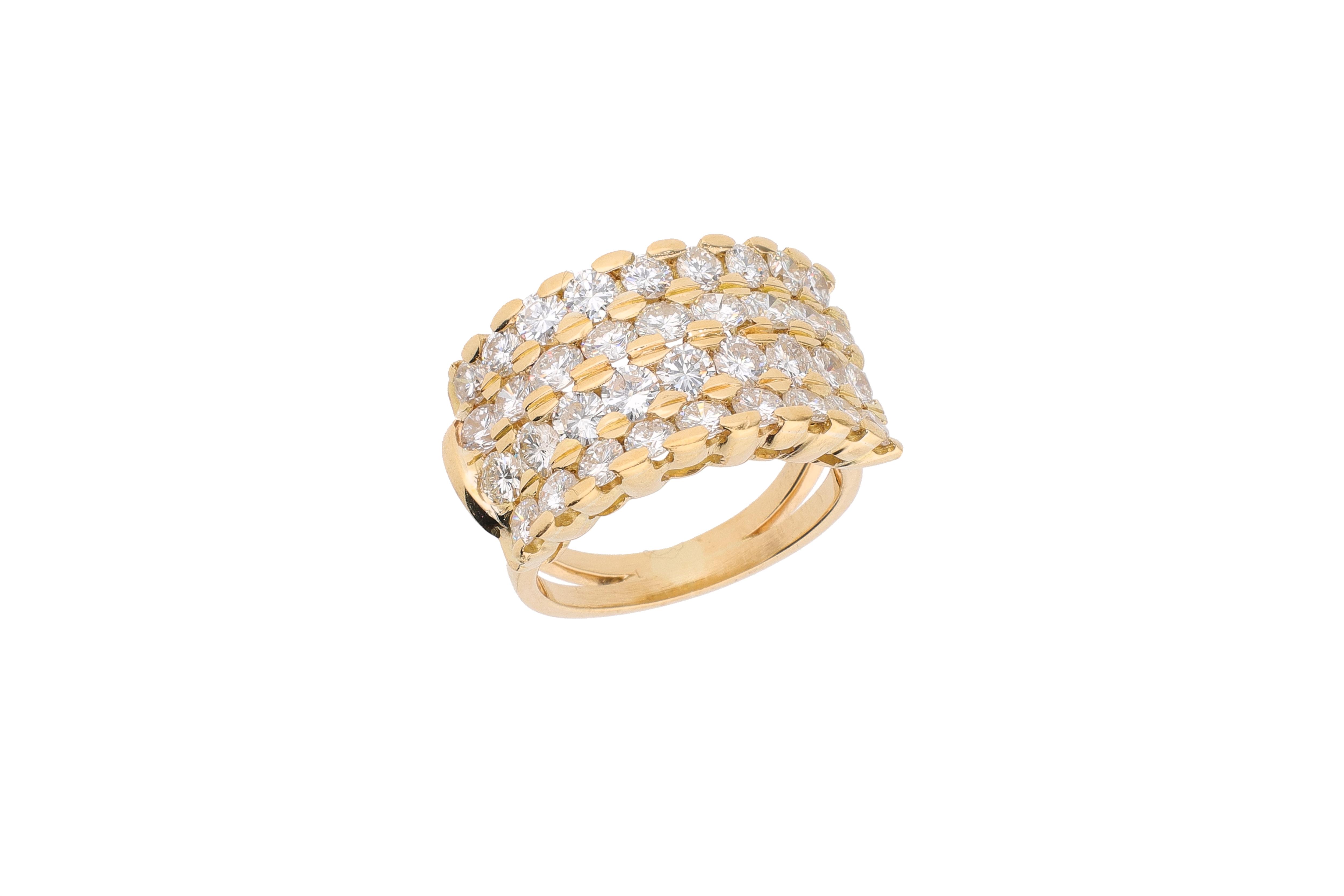 Anello con diamanti - Asta Preziosi