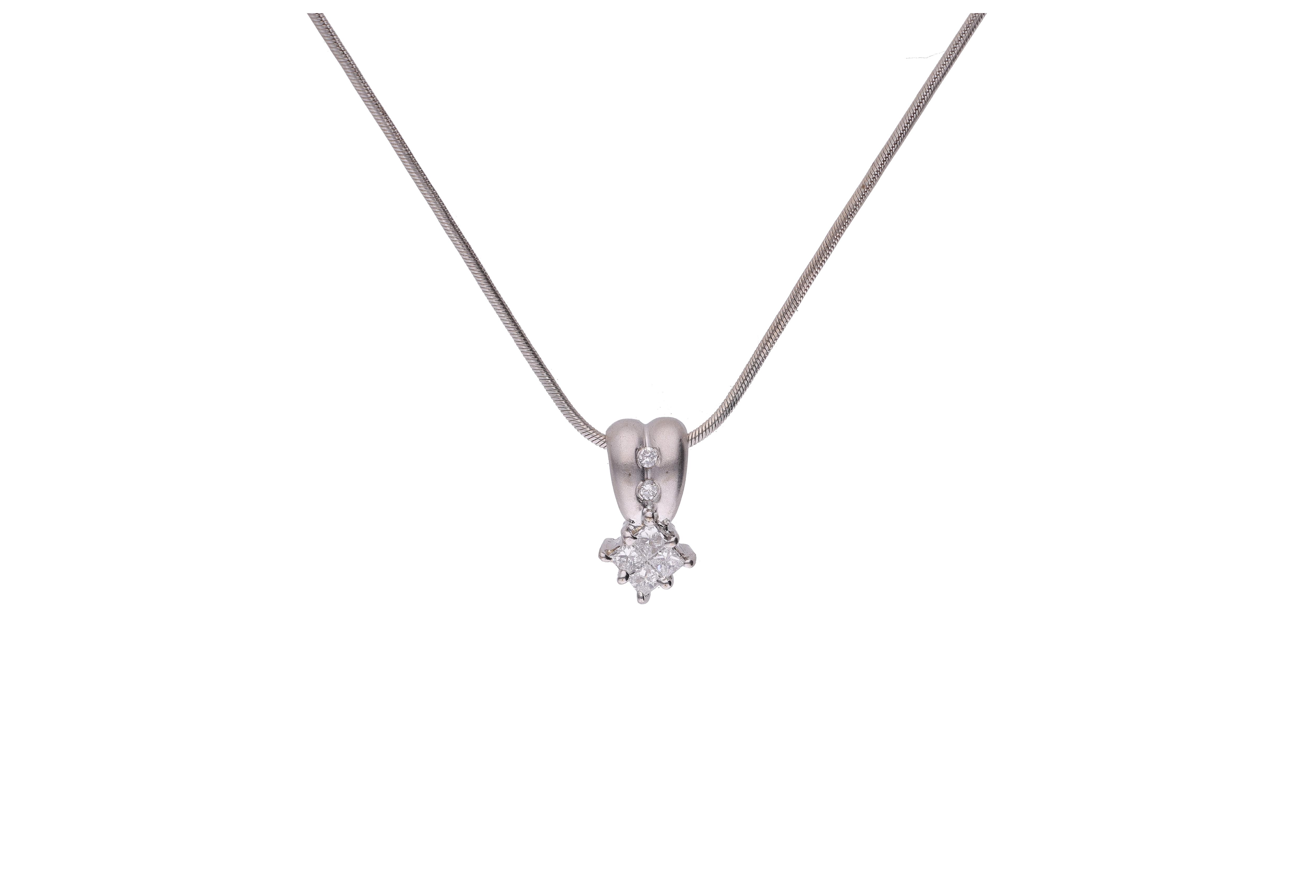 Collana con diamanti - Asta Preziosi