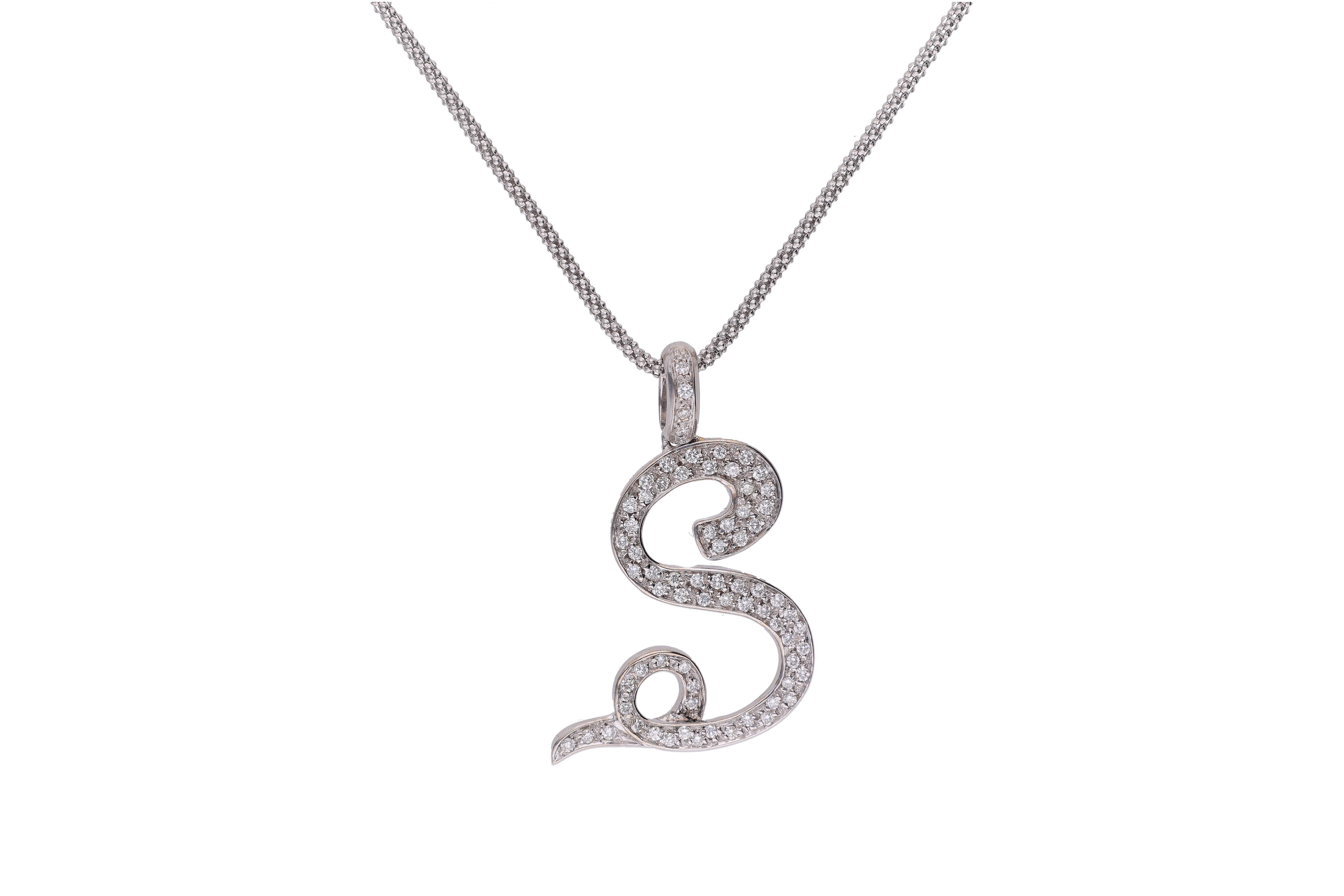 Collana e ciondolo con diamanti - Asta Preziosi