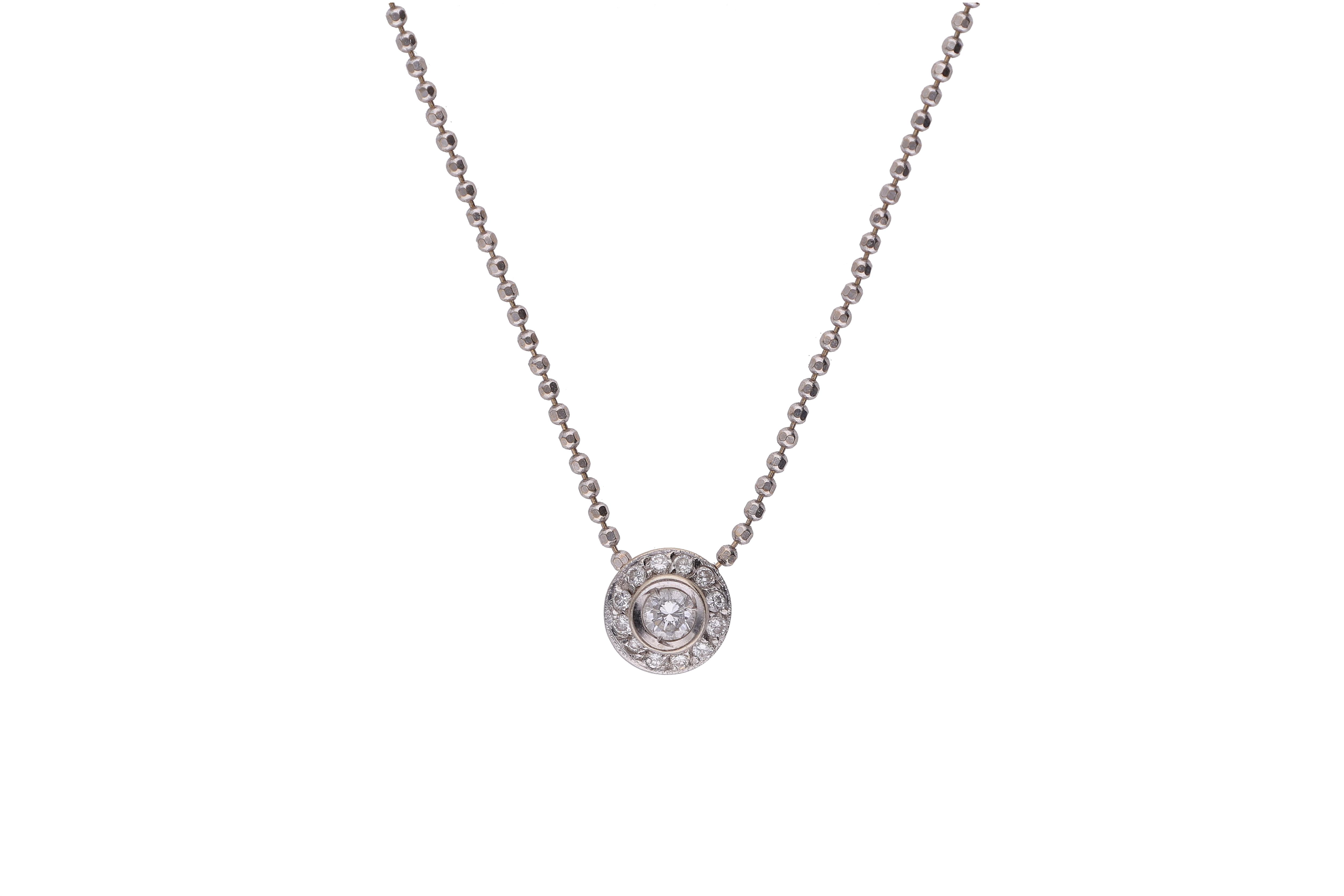 Collier con diamanti - Asta Preziosi