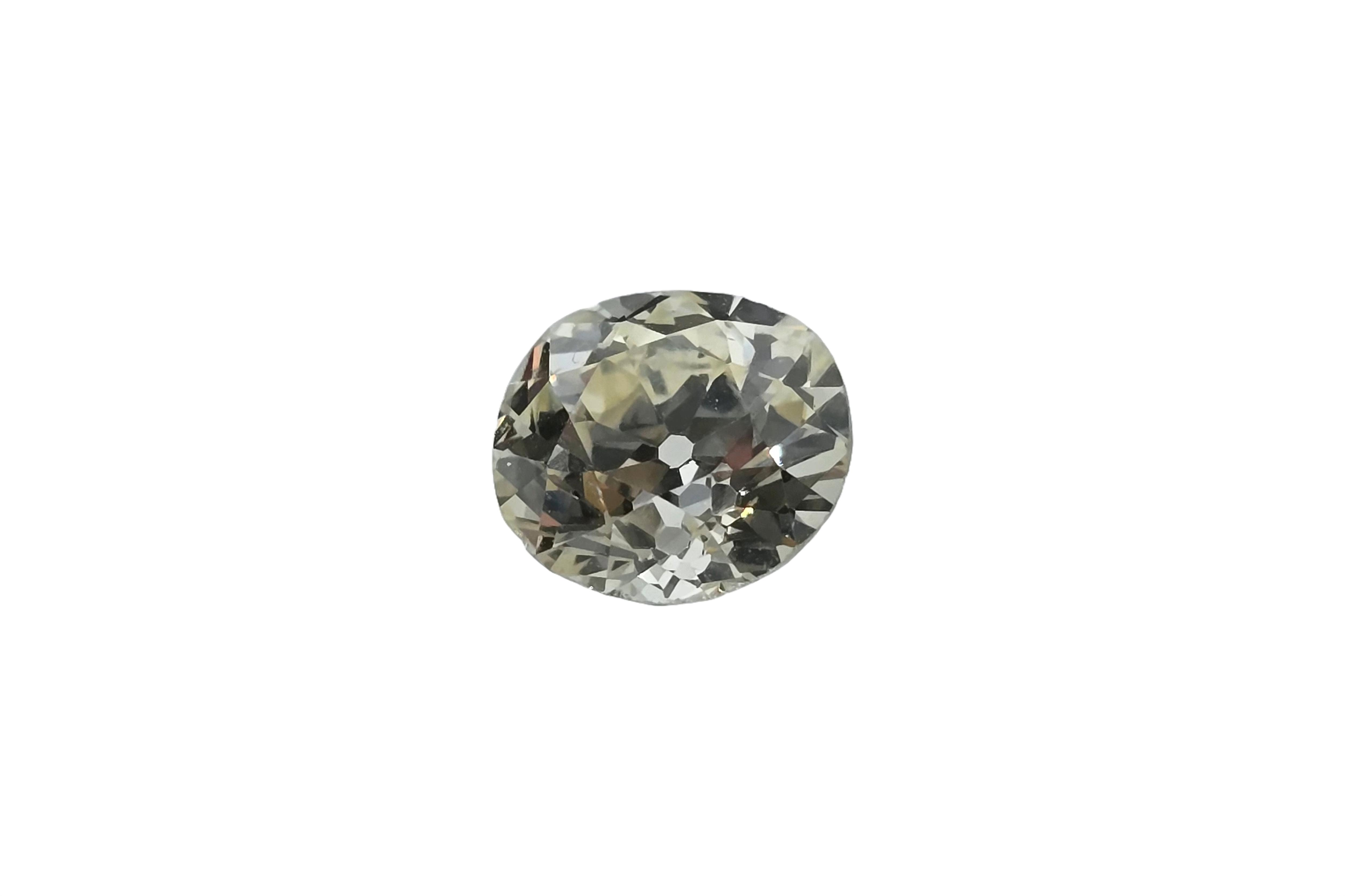 Diamante taglio vecchio europeo ovale - Asta Preziosi