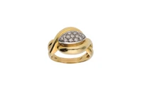 Anello con pave' di diamanti - Asta Preziosi Anello con pave' di diamanti - Asta Preziosi