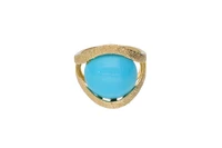 Anello con turchese - Asta Preziosi Anello con turchese - Asta Preziosi