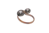 Anello contrarie' con diamanti - Asta Preziosi Anello contrarie' con diamanti - Asta Preziosi