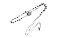 Collana con pietre - Asta Preziosi