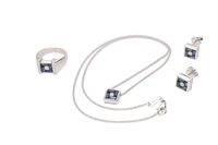 Gianni Carita', parure con diamanti e zaffiri - Asta Preziosi Gianni Carita', parure con diamanti e zaffiri - Asta Preziosi