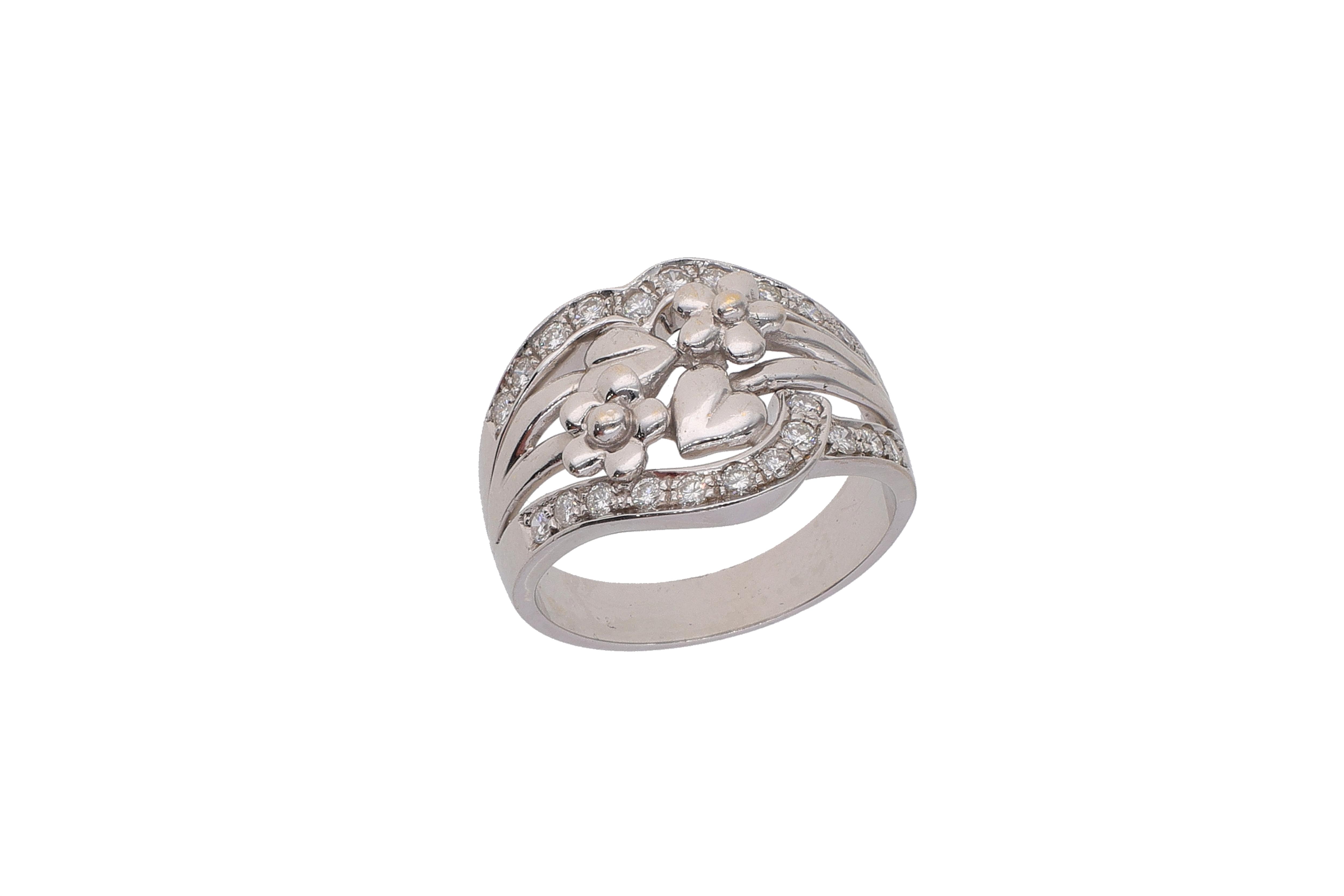 Anello con diamanti - Asta Preziosi