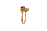 Anello con diamanti e zaffiro - Asta Preziosi Anello con diamanti e zaffiro - Asta Preziosi