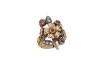 Anello con rubini e diamanti - Asta Preziosi Anello con rubini e diamanti - Asta Preziosi