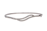Bracciale rigido con diamanti - Asta Preziosi Bracciale rigido con diamanti - Asta Preziosi
