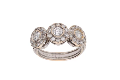Anello con diamanti - Asta Preziosi Anello con diamanti - Asta Preziosi