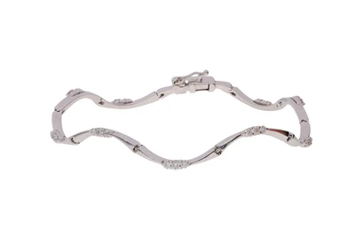 Bracciale con diamanti - Asta Preziosi Bracciale con diamanti - Asta Preziosi