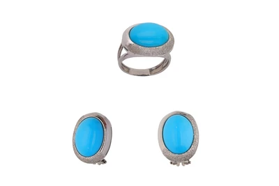 Parure anello e paio di orecchini - Asta Preziosi Parure anello e paio di orecchini - Asta Preziosi