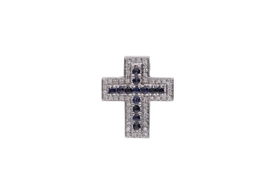 Pendente con diamanti, zaffiri e pietre - Asta Preziosi Pendente con diamanti, zaffiri e pietre - Asta Preziosi