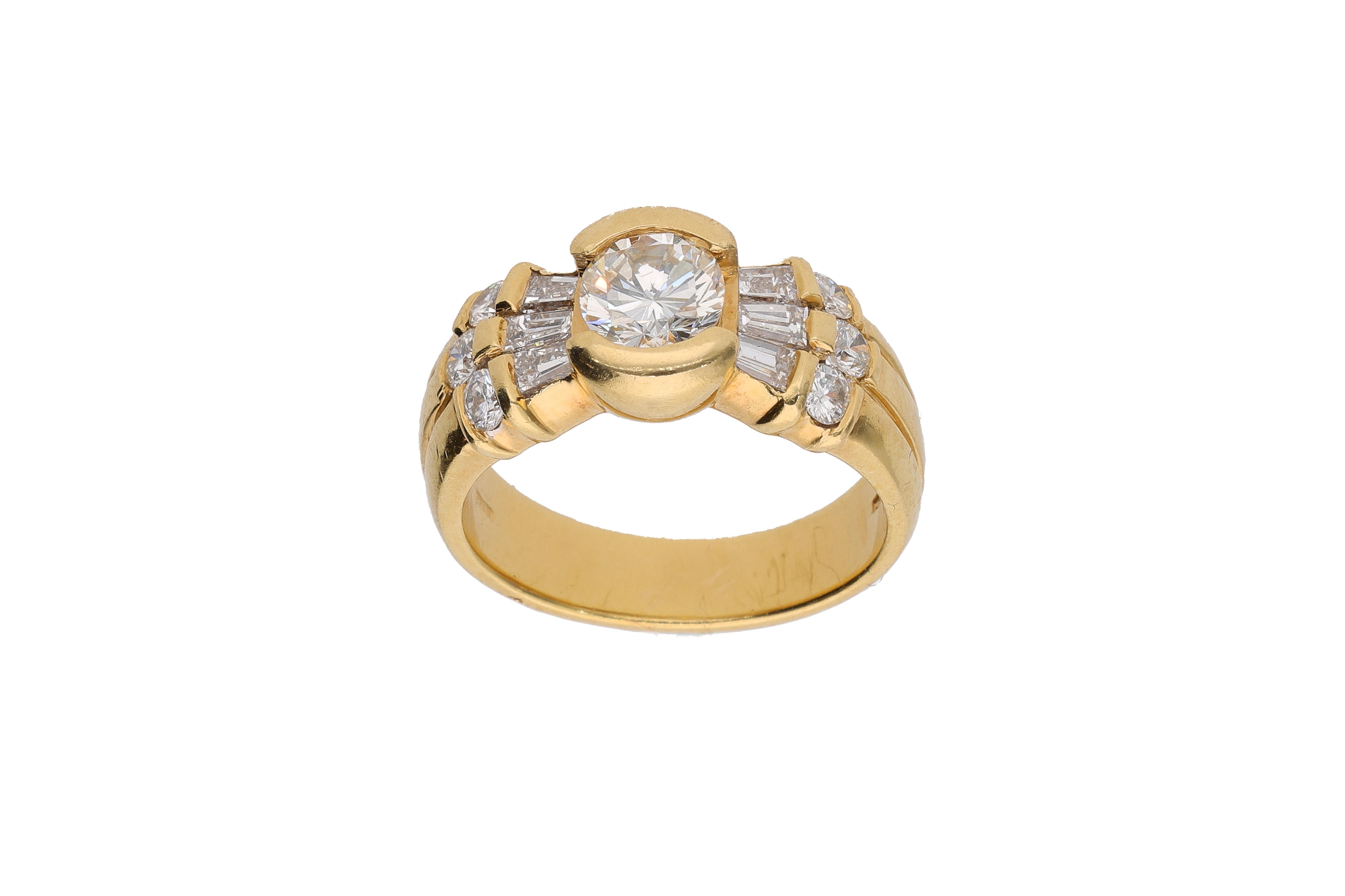 Anello con diamanti - Asta Preziosi