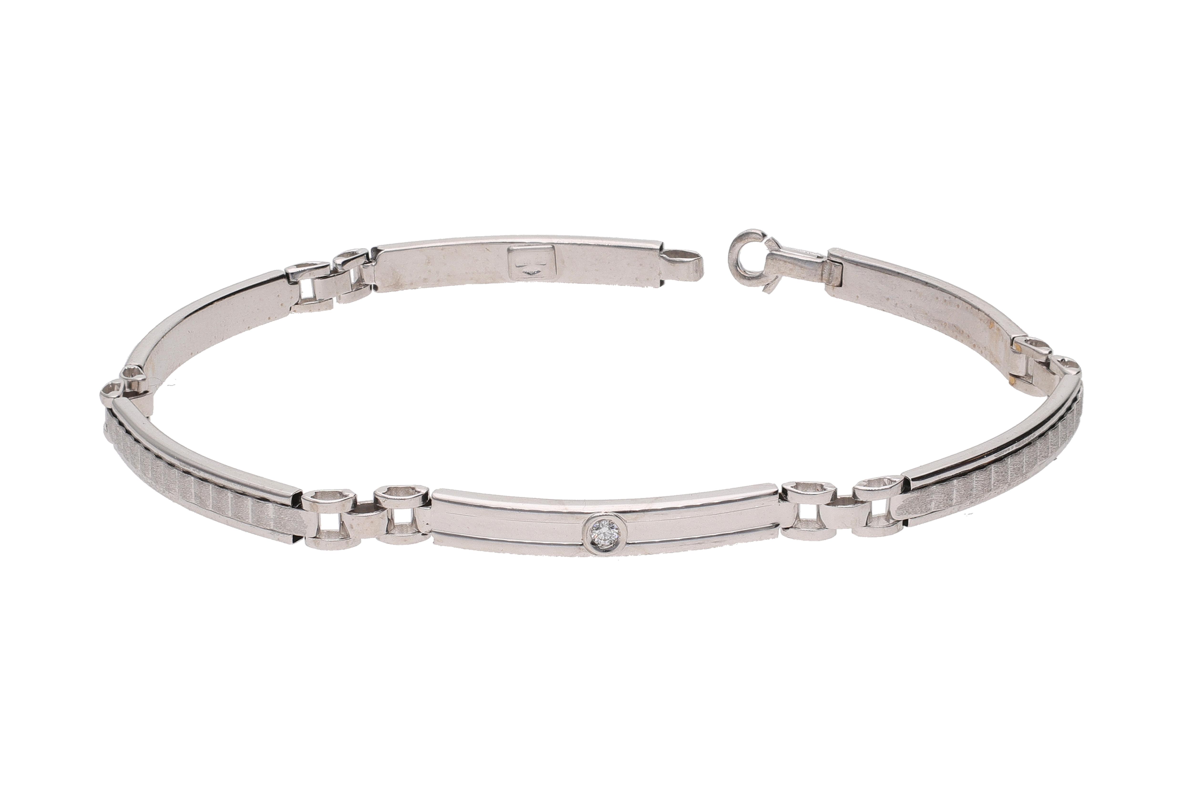 Bracciale con diamanti - Asta Preziosi