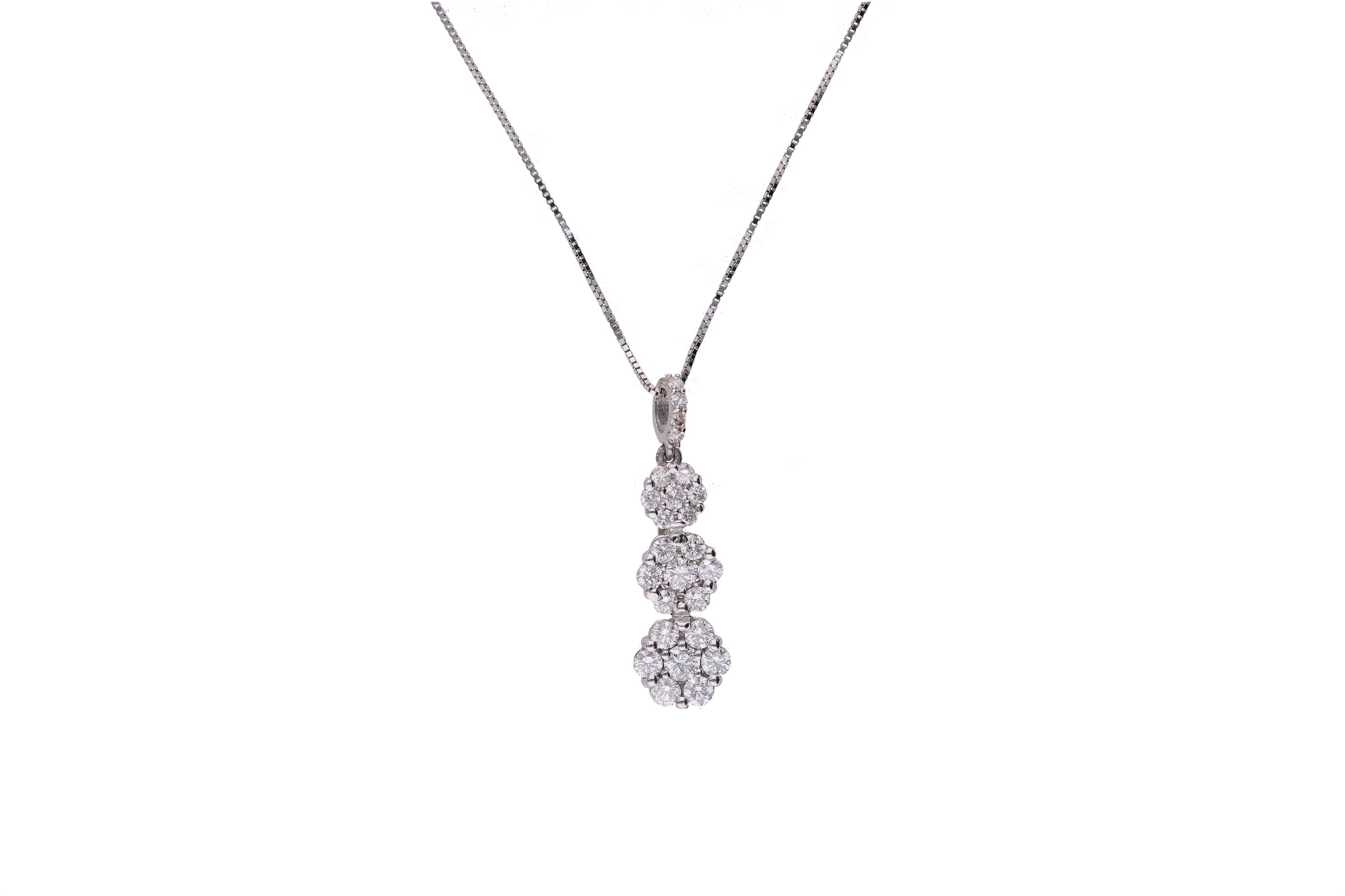 Collier con diamanti - Asta Preziosi