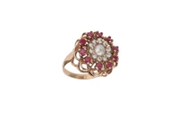 Anello a rosone - Asta Preziosi Anello a rosone - Asta Preziosi