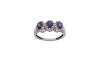 Anello con diamanti e pietre - Asta Preziosi