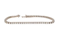 Bracciale con diamanti - Asta Preziosi