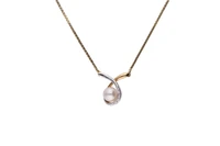 Collier con diamanti e perla coltivata - Asta Preziosi